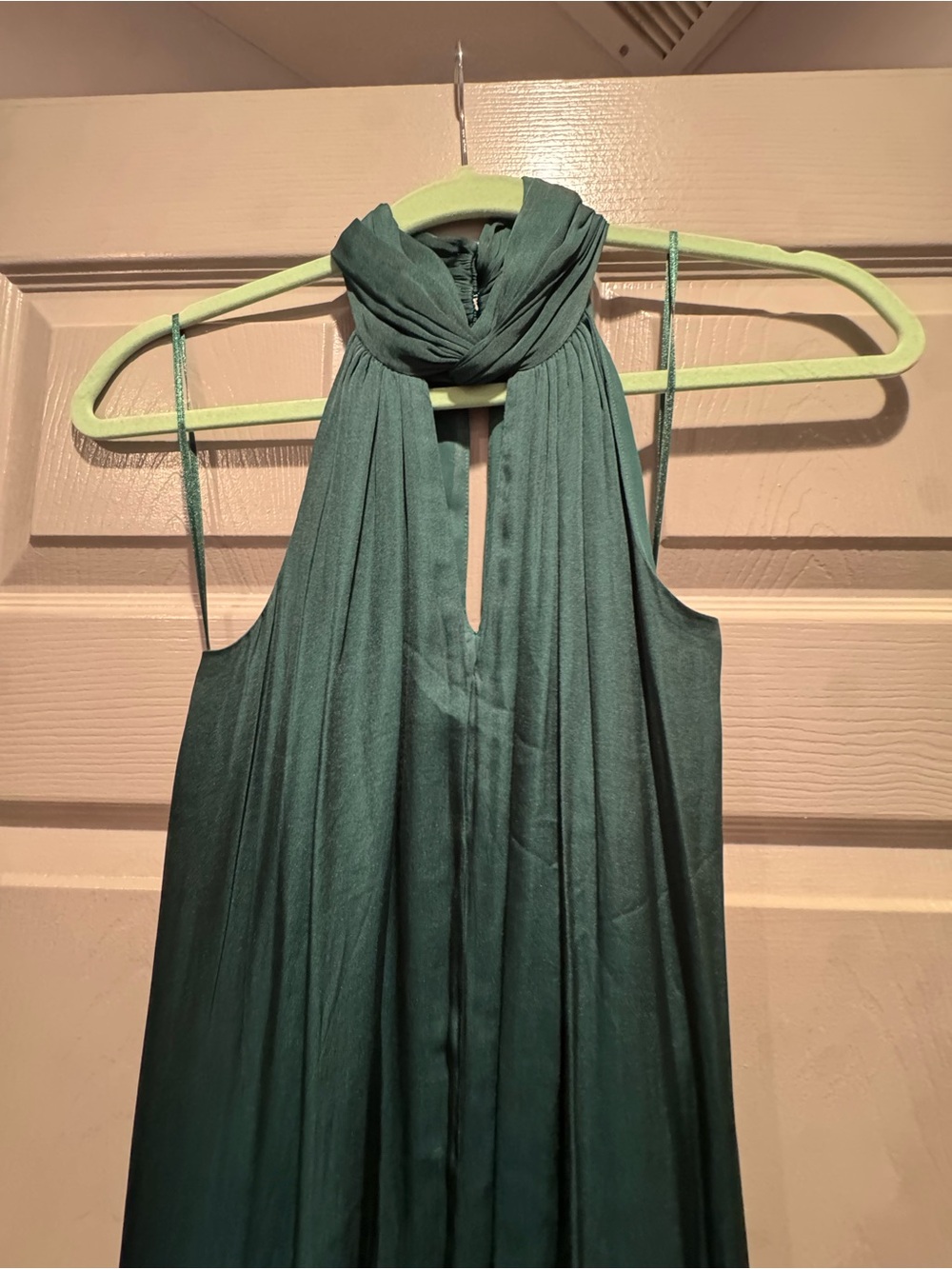 Banana Republic Teal Green Halter Maxi Dress - Picture 3 of 6